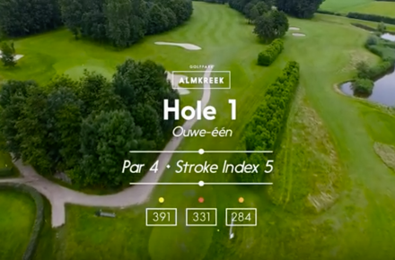 Hole 1 Golfpark Almkreek